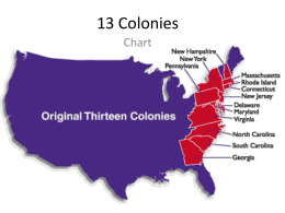 13 Colonies Video Clips