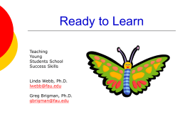 RTL PPT Overview - Student Success Skills