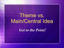 Theme+vs.+Main+Idea