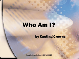 Who Am I? - GRBC Family