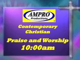 Power Point Show - AmproProductions.com