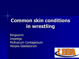 IHSA-Skin Conditions Manual