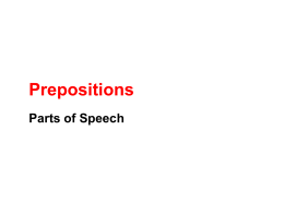 Prepositions - ereadingworksheets