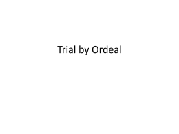 Trial by Ordeal