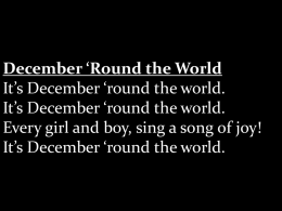 December `Round the World