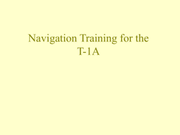 Navigation Training Overview