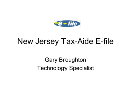 NJ E-file - AARP Tax