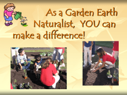 Famous Naturalists - Garden Earth Naturalist