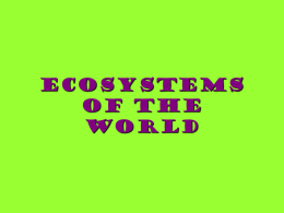 Ecosystems - QuickBase