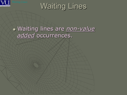 Waiting Lines