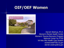 OIF/OEF Women