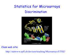 Lecture 6: Discrimination