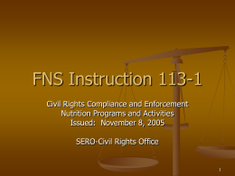 FNS Instruction 113-1 - Kentucky Department of Agriculture