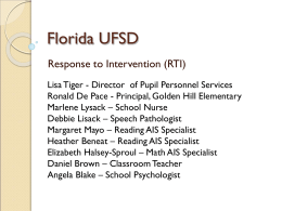 Florida UFSD - MH
