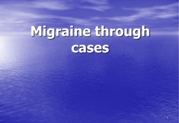 migraine through cases