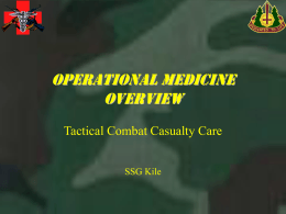 Tactical Combat Casualty