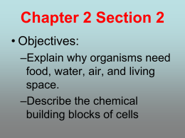 4 Classes of Organic Compounds: