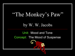 “The Monkey`s Paw” by WW Jacobs