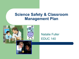 to View My Safety Plan Powerpoint - Miss Natalie Fuller`s Education