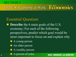 Chapter 2 Economic Systems
