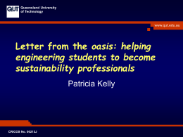 helping engineering students to become sustainability professionals