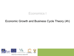Economic Growth and Business Cycle Theory File