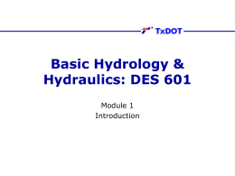 Basic hydraulics - RTFMPS main switchboard