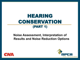 Hearing Conservation Program Part-1