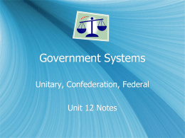 Government Systems in Latin America