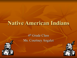 Native American Indians - Marshall University Personal Web Pages
