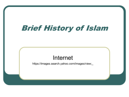 Powerpoint-Arabic/Brief history of Islam.pps