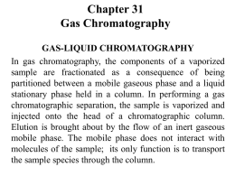 Chapter 25 Gas-Liquid and High-Performance Liquid Chromatography