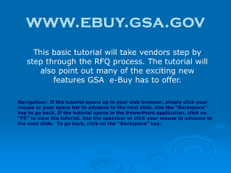 GSA-eBuy-Tutorial
