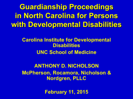 Click here - Carolina Institute for Developmental Disabilities