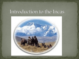 Inca powerpoint