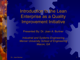 Introduction to Lean Principles
