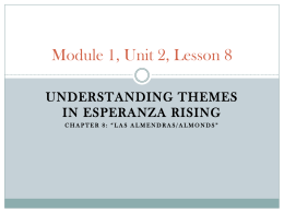 Module 1, Unit 2, Lesson 8 - tst-ela
