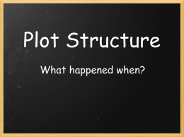 Plot Structure Notes