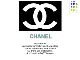 Chanel SWOT