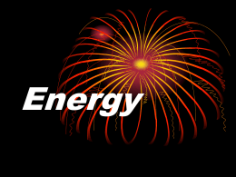Energy - WSD Online