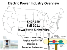 Energy Control Centers - Iowa State University