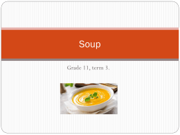 Soup - SAAFECS