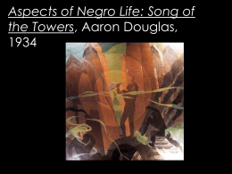 Aspects of Negro Life: Song of the Towers, Aaron - Chapman-CWHS