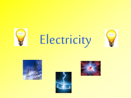 Electricity Basics