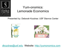 economic - Yumonomics