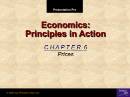 Economics Chapter 6 Notes.pps