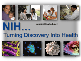 NATIONAL INSTITUTES OF HEALTH (NIH)