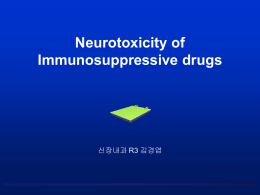 Tacrolimus-induced Neurotoxicity
