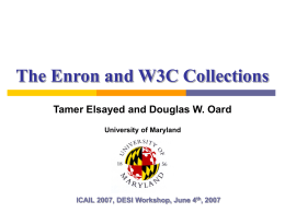 elsayed - University of Maryland Institute for Advanced Computer