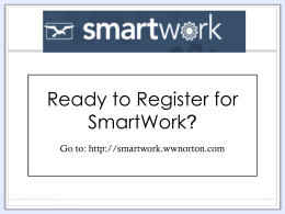 SmartWork - Sierra College Astronomy Home Page